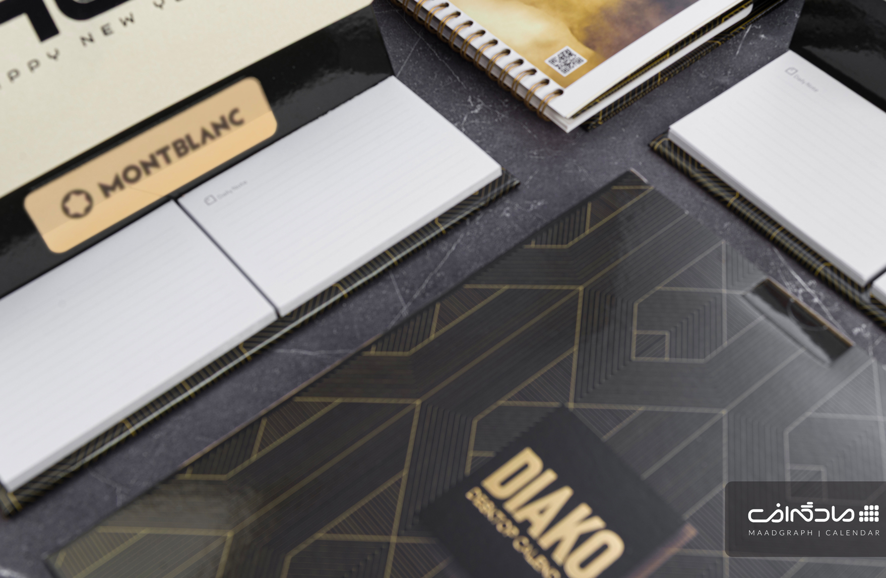 تقویم رومیزی یادداشت دار دیاکو پلاس